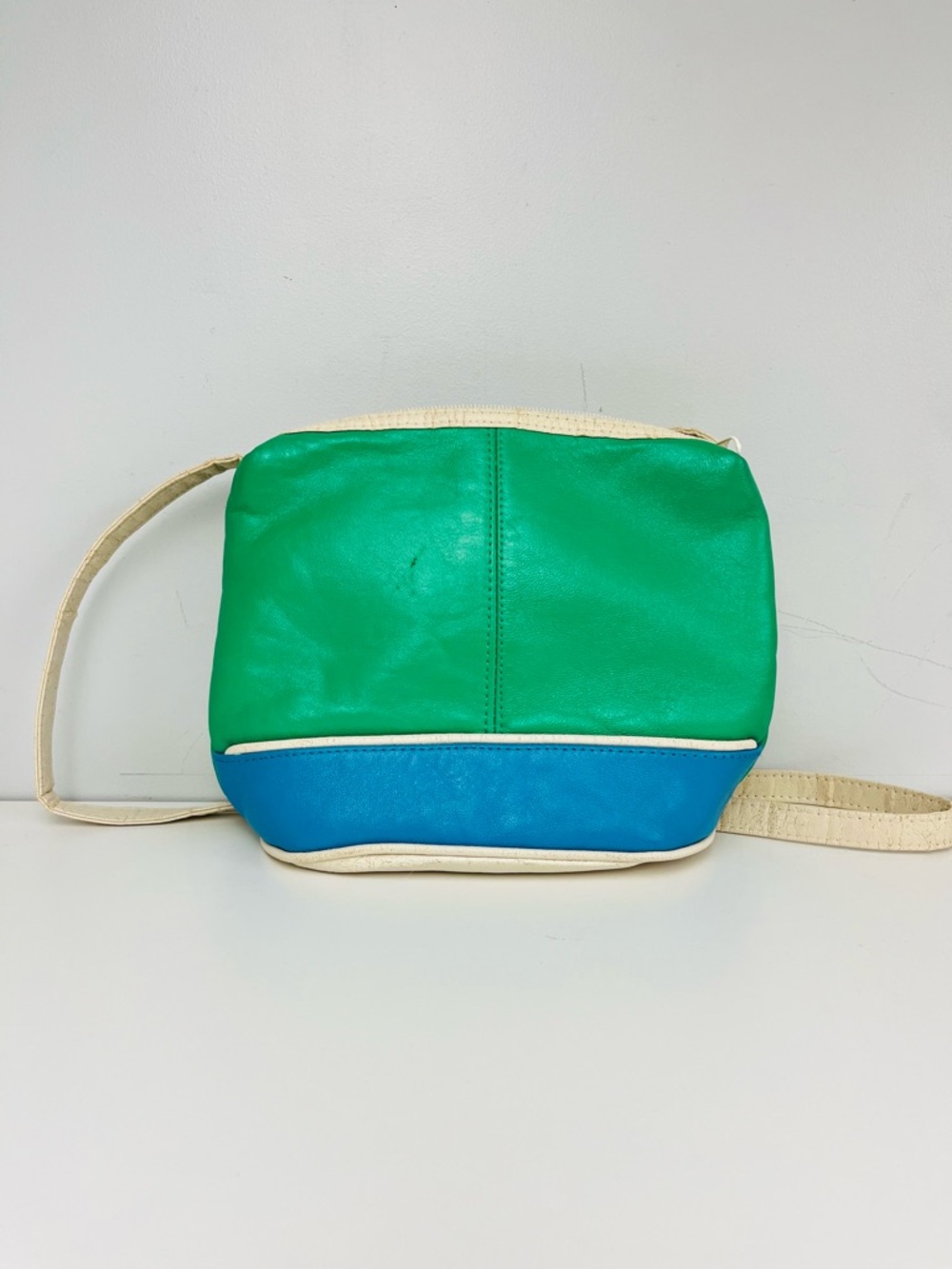 Vintage Color Block EMPRESS Crossbody Bag